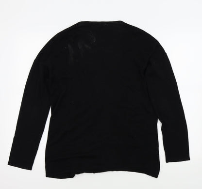 ESMARA Womens Black   Cardigan Jumper Size M