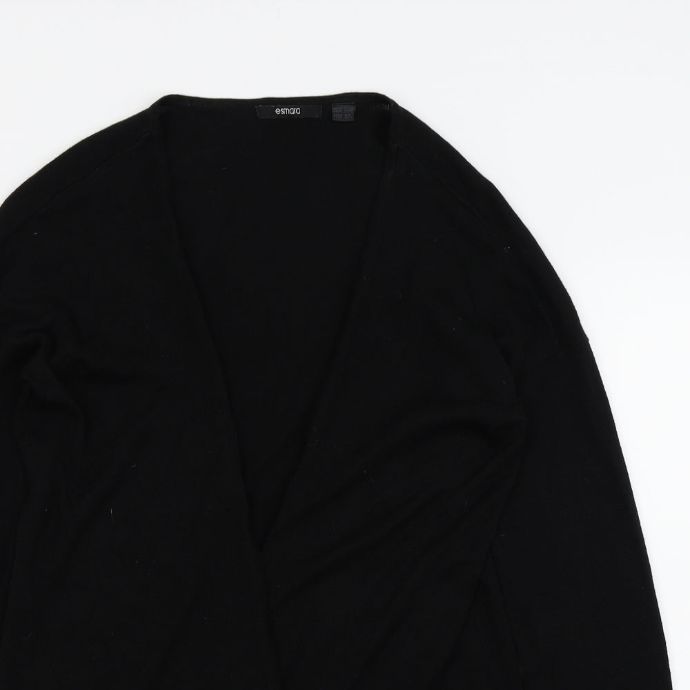 ESMARA Womens Black   Cardigan Jumper Size M