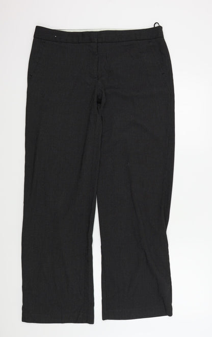 Womens UK Size 14 NEXT Regular Fit  Grey Trousers