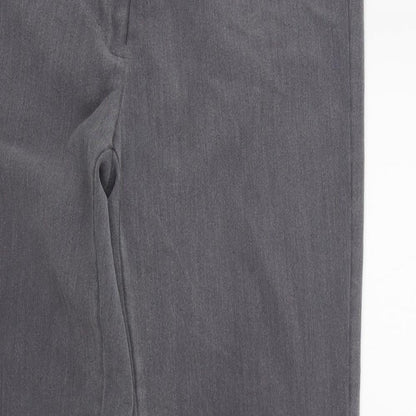 M&S Womens Grey   Trousers  Size 8 L29 in