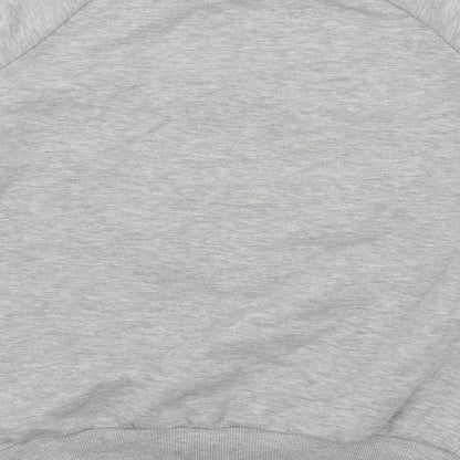 Primark Girls Grey   Pullover Jumper Size 13 Years  - LOVE HEART