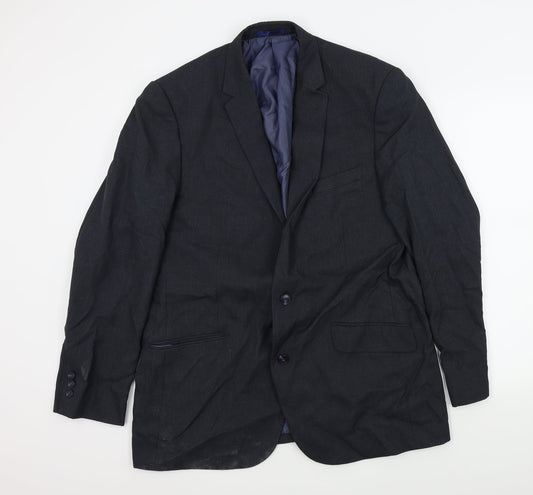 Mens UK Size 44 T&W Regular Grey Suit Jacket