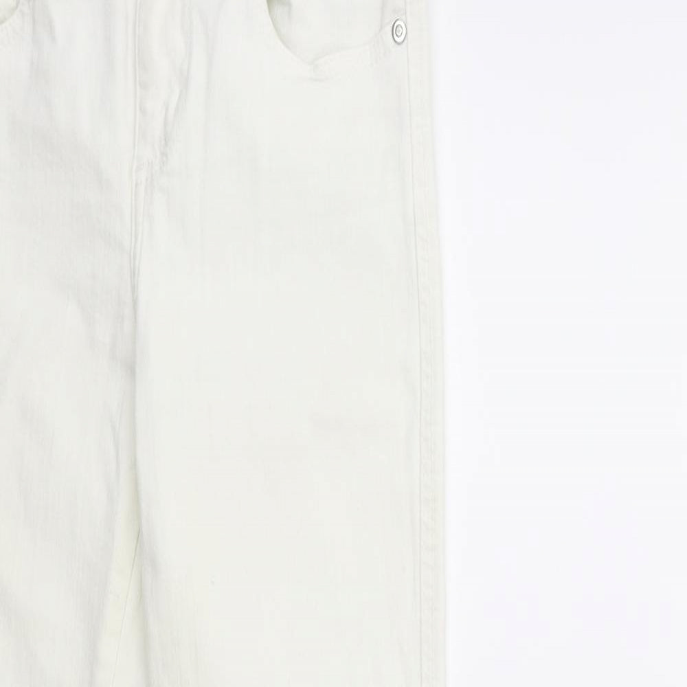 Nobody Womens White  Denim Skinny Jeans Size 26 in L27 in