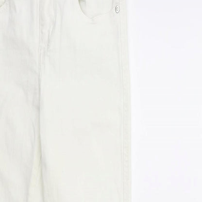 Nobody Womens White  Denim Skinny Jeans Size 26 in L27 in