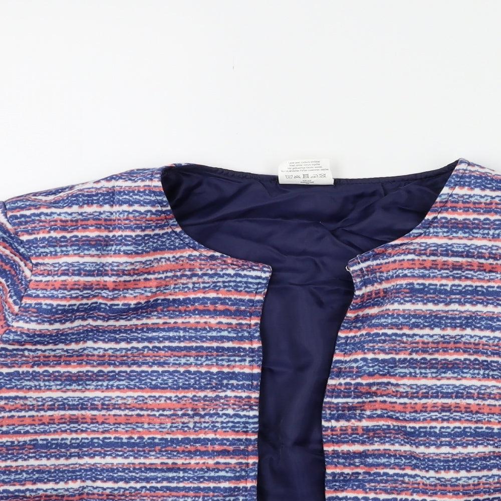 Womens UK Size M Anna De Lancay Blue Jacket