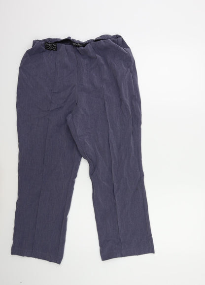 Classic Womens Blue   Trousers  Size 14 L23 in