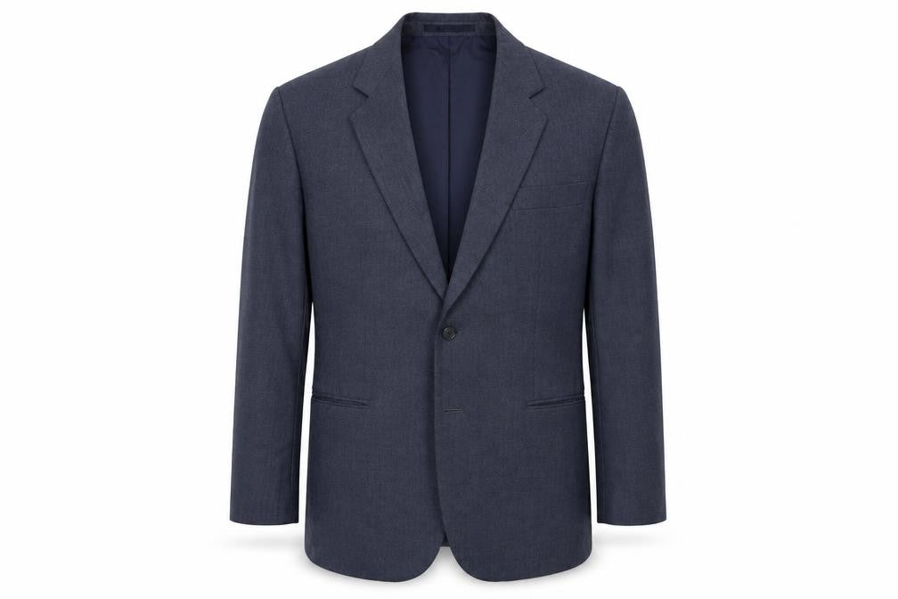 Mens UK Size 42 ST MICHAEL Regular Blue Suit Jacket
