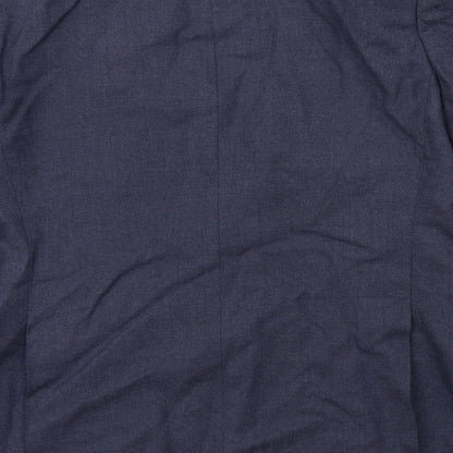 Mens UK Size 42 ST MICHAEL Regular Blue Suit Jacket