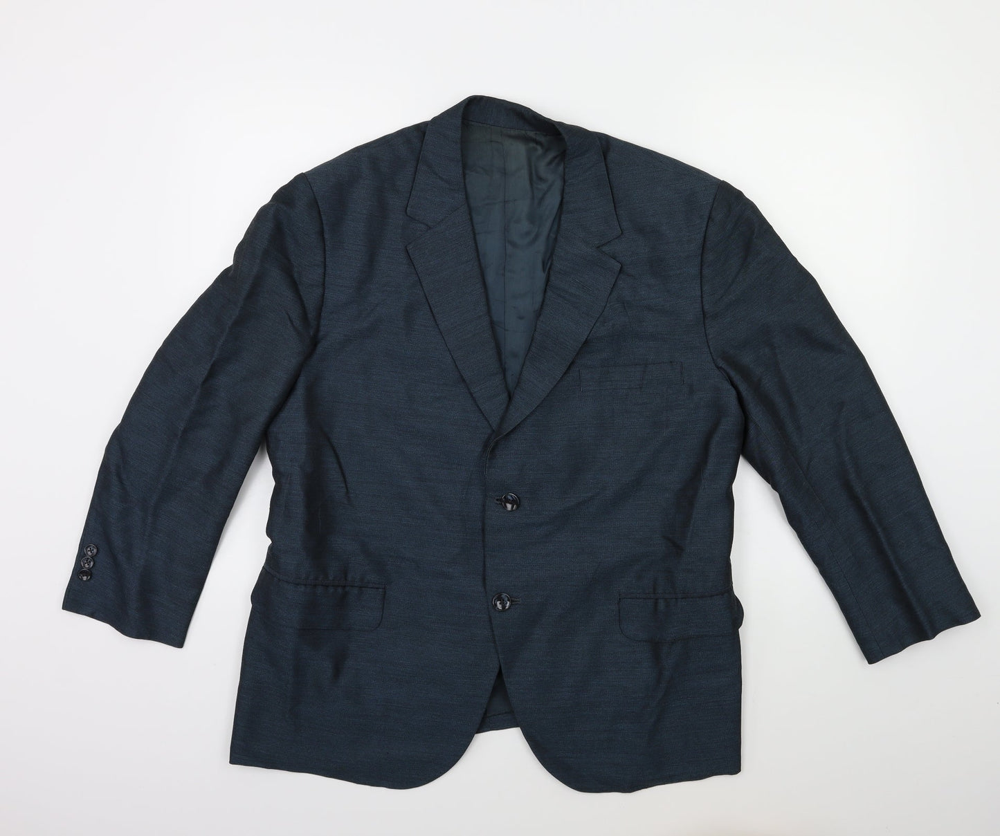 Mens UK Size 38 Preworn Regular Blue Suit Jacket