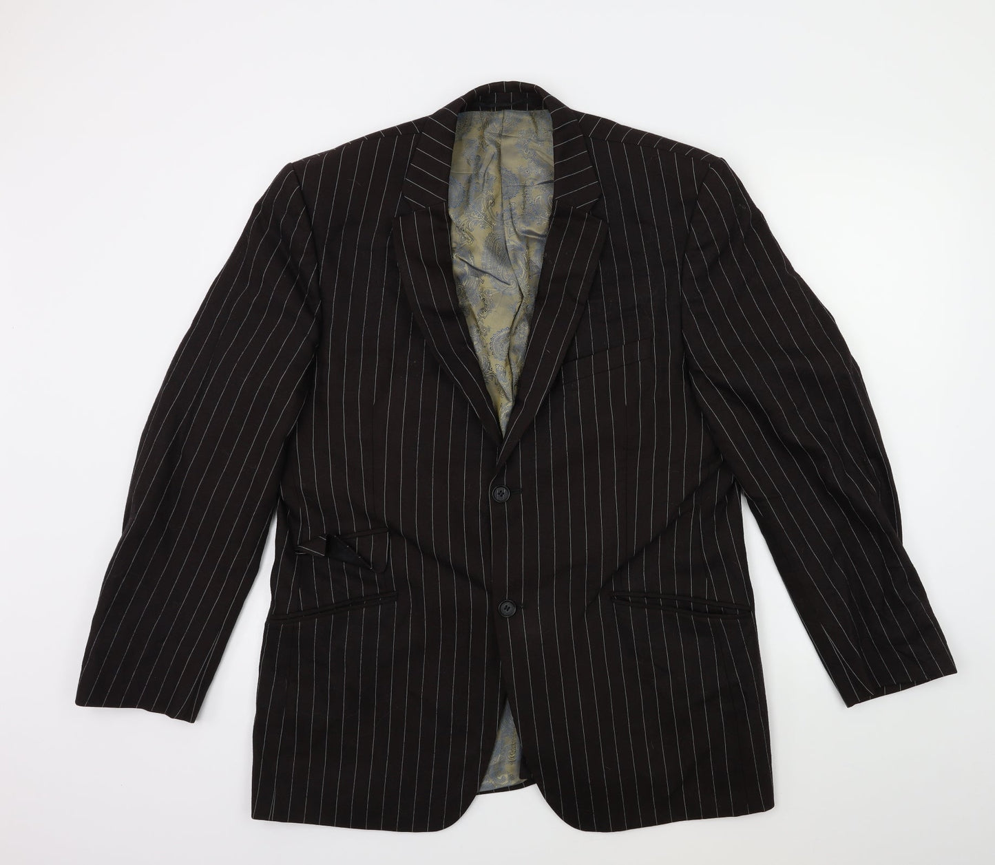 Mens UK Size 42 REMUS Regular Brown Suit Jacket