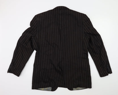 Mens UK Size 42 REMUS Regular Brown Suit Jacket