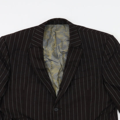 Mens UK Size 42 REMUS Regular Brown Suit Jacket