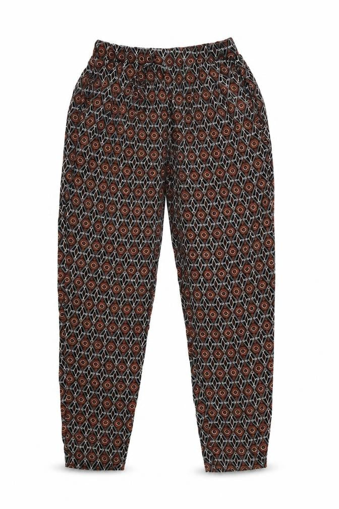Womens UK Size 10 ESMARA Regular Fit  Brown Trousers
