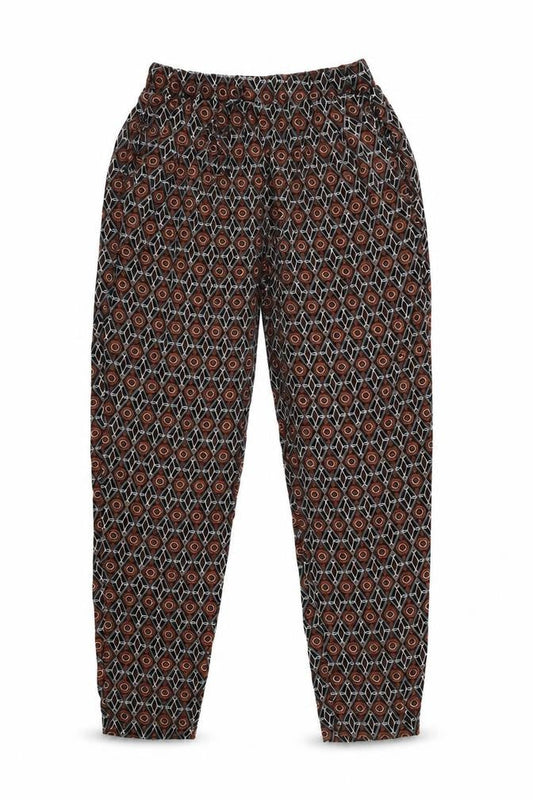 Womens UK Size 10 ESMARA Regular Fit  Brown Trousers