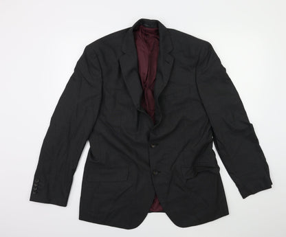 Mens UK Size 40 Marks and Spencer Regular Grey Suit Jacket