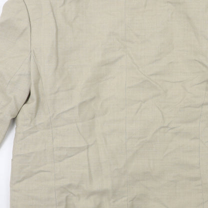 Debenhams Womens Beige   Jacket Coat Size 14