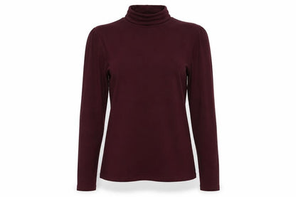 Womens UK Size 10 New Look Purple Basic T-Shirt