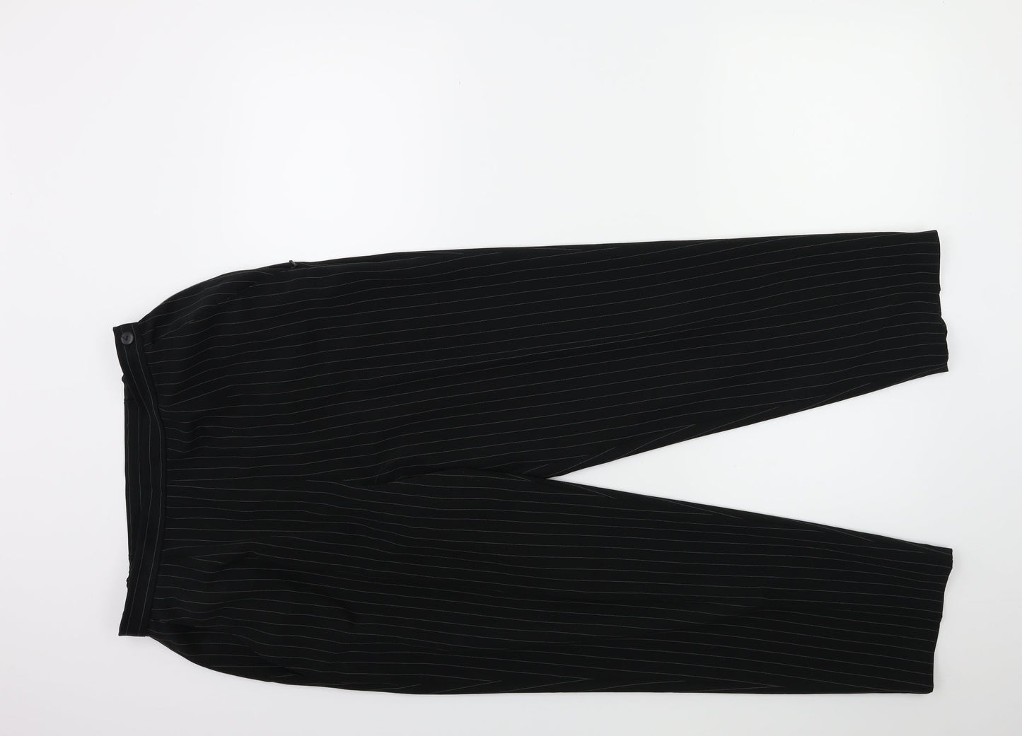 Womens UK Size 14 Marks and Spencer Regular Fit  Black Trousers