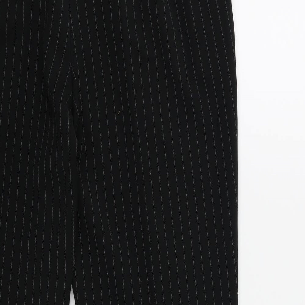 Womens UK Size 14 Marks and Spencer Regular Fit  Black Trousers