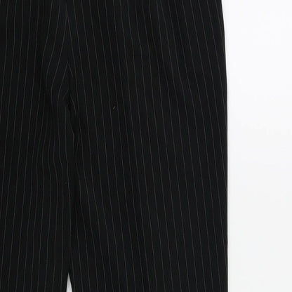 Womens UK Size 14 Marks and Spencer Regular Fit  Black Trousers
