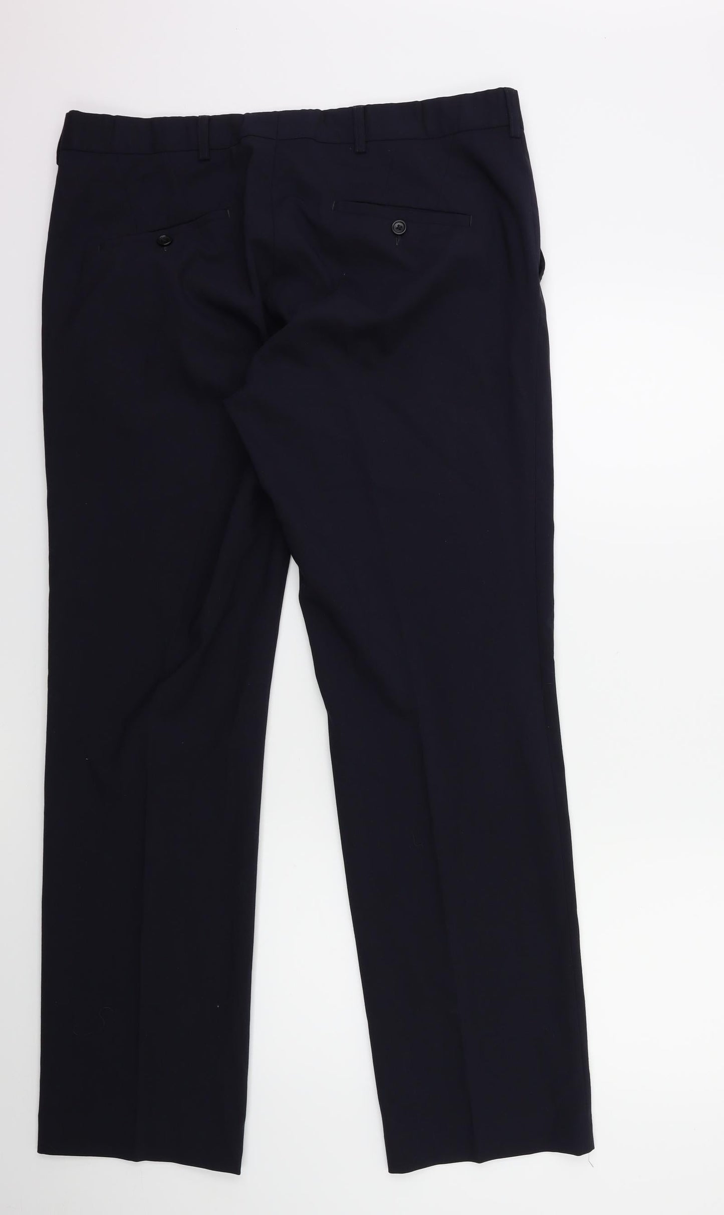 BERTONI Womens Blue   Trousers  Size 37 in L32 in
