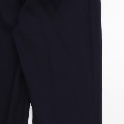 BERTONI Womens Blue   Trousers  Size 37 in L32 in