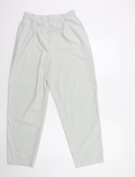 Womens UK Size 18 Marks and Spencer Regular Fit  Green Trousers