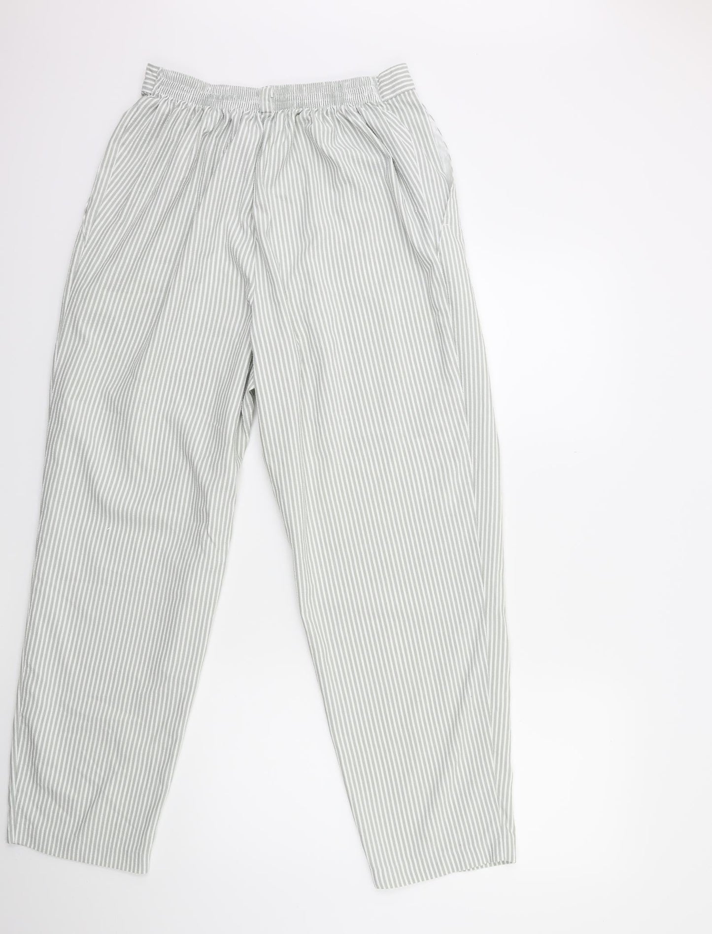 Womens UK Size 18 Marks and Spencer Regular Fit  Green Trousers