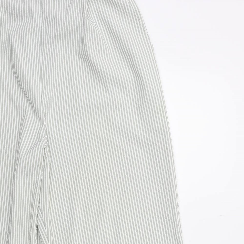 Womens UK Size 18 Marks and Spencer Regular Fit  Green Trousers