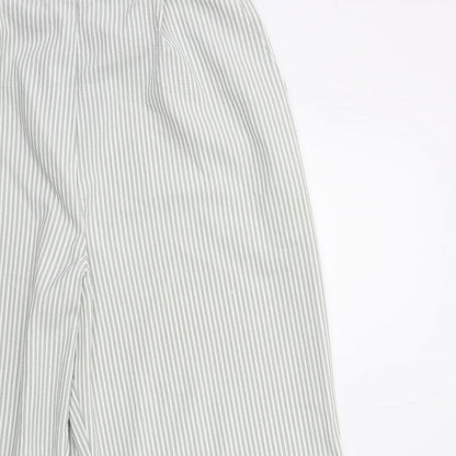 Womens UK Size 18 Marks and Spencer Regular Fit  Green Trousers