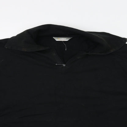 Rodeo Mens Black    Polo Size XL