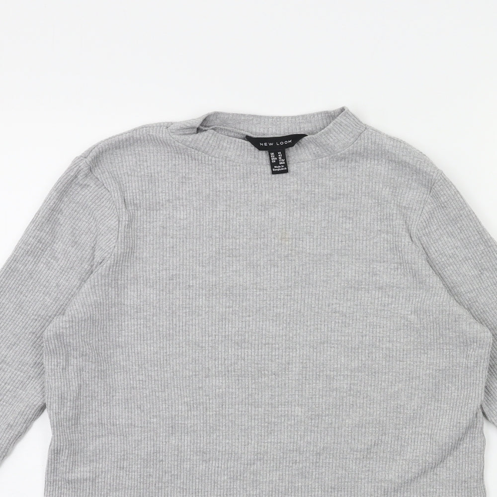 New Look Womens Grey   Pullover Jumper Size 14