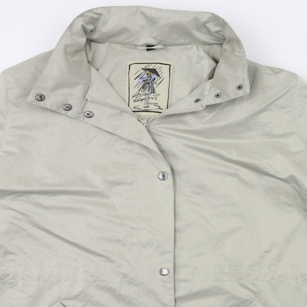 Four Seasons Womens Beige   Overcoat Coat Size 12