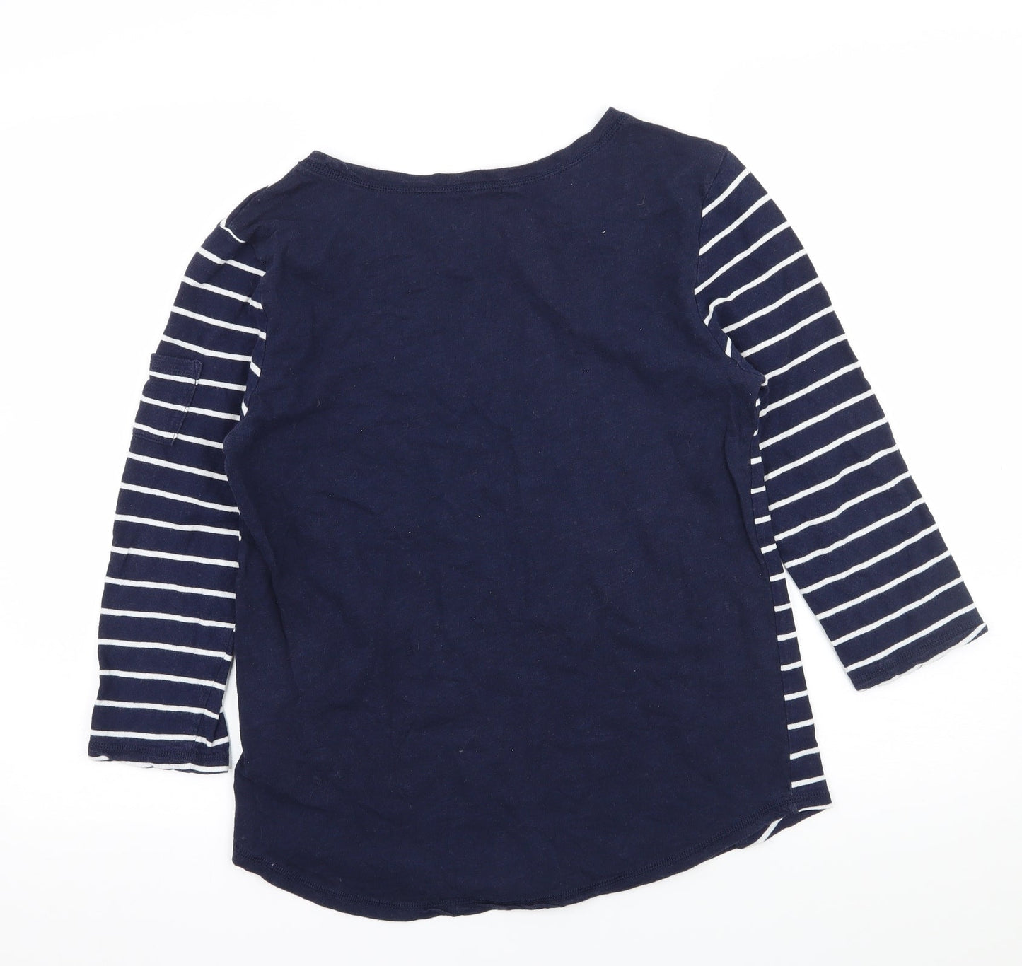 Womens UK Size M Gap Blue Basic T-Shirt
