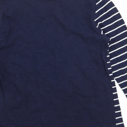 Womens UK Size M Gap Blue Basic T-Shirt