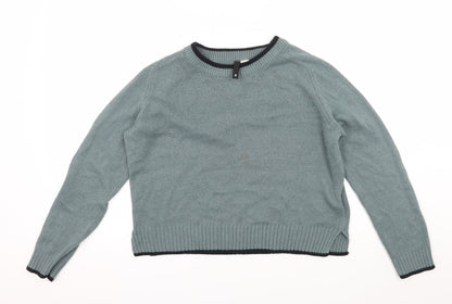Divided by H&M Womens Blue  Knit Pullover Jumper Size S