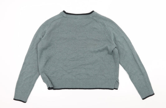 Divided by H&M Womens Blue  Knit Pullover Jumper Size S