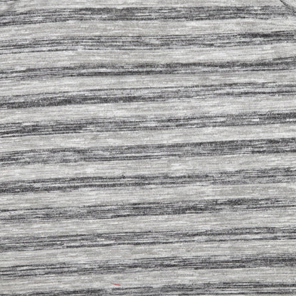 Papaya Womens Grey Striped Jersey Basic T-Shirt Size S