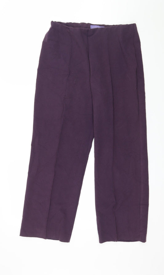 Autonomy Womens Purple   Trousers  Size 10 L26 in