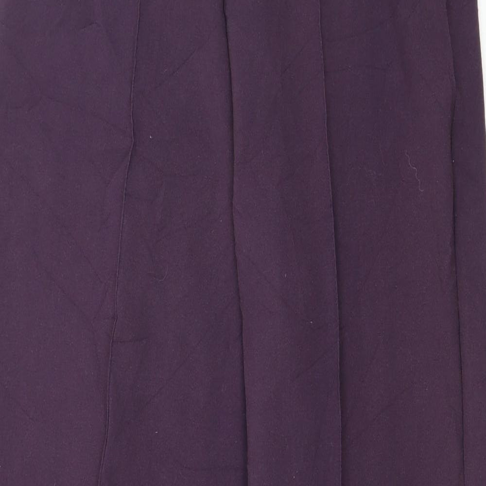Autonomy Womens Purple   Trousers  Size 10 L26 in