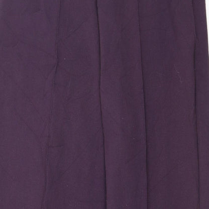 Autonomy Womens Purple   Trousers  Size 10 L26 in