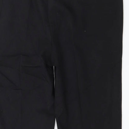 George Womens Black   Trousers  Size 10 L26 in
