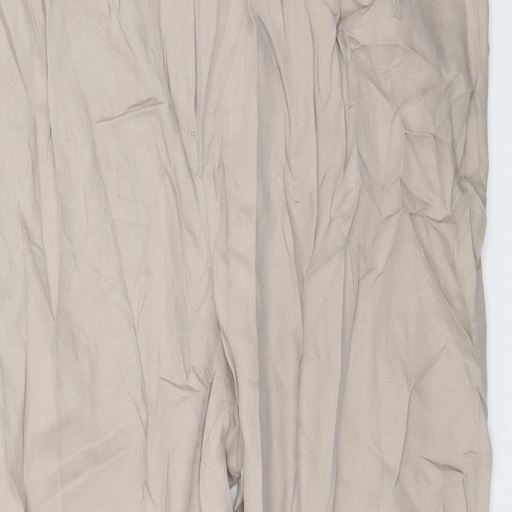 Womens UK Size 20 Marks and Spencer Regular Fit  Beige Trousers