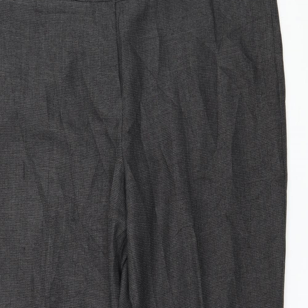 Womens UK Size 16 Marks and Spencer Regular Fit  Grey Trousers