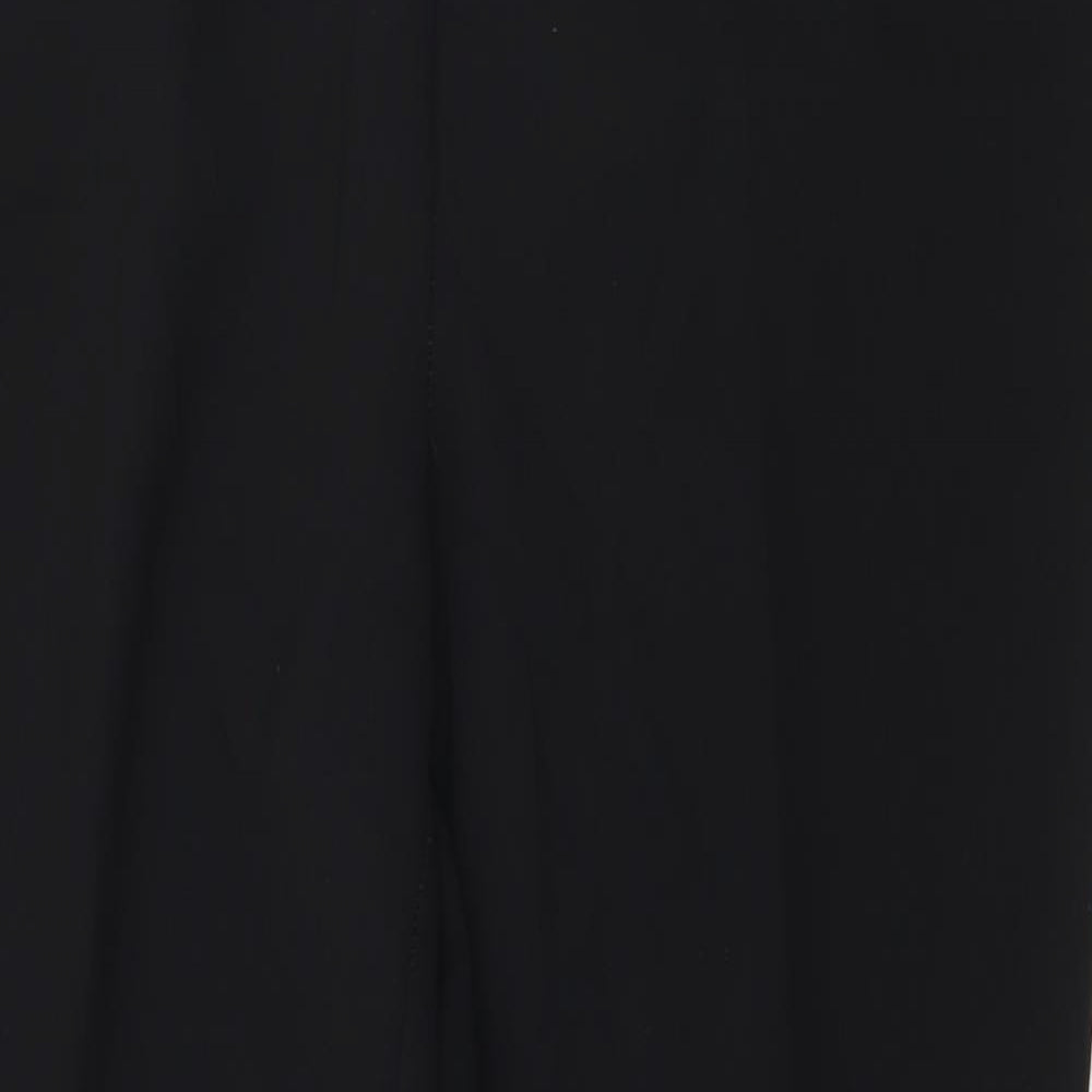 Womens UK Size 12 Marks and Spencer Regular Fit  Black Trousers