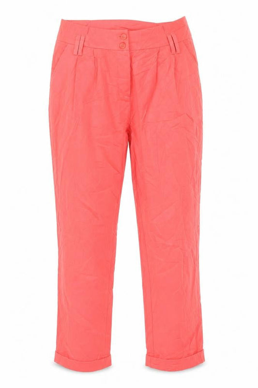 Womens UK Size 10 Topshop Regular Fit  Pink Trousers