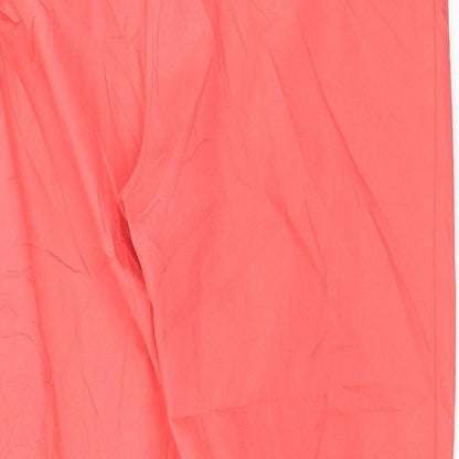 Topshop Womens Pink   Trousers  Size 10 L26 in