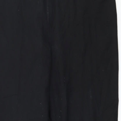 Womens UK Size 34 in Finnkarelia Regular Fit  Black Trousers