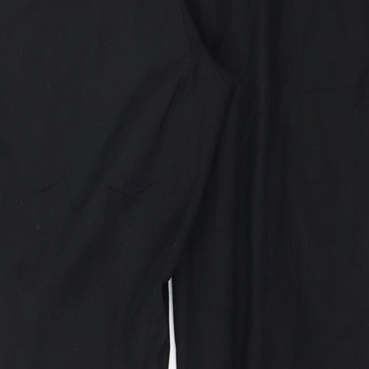 Womens UK Size 34 in Finnkarelia Regular Fit  Black Trousers