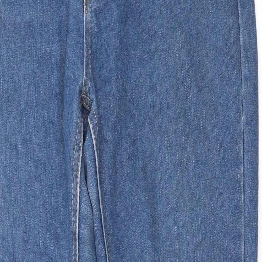 Denim & Co. Womens Blue  Denim Skinny Jeans Size 10 L30 in